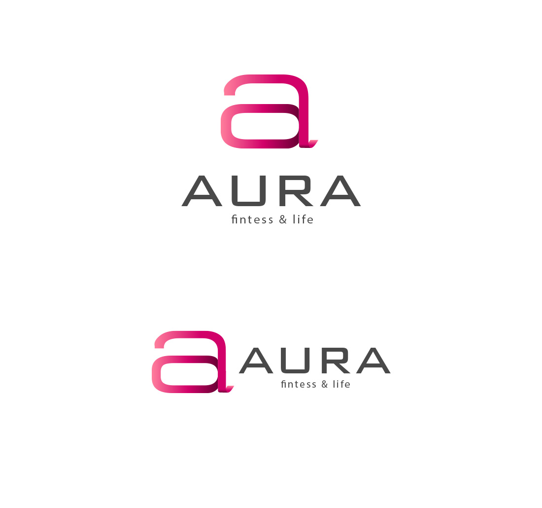 Дизайн логотипа для компании Aura