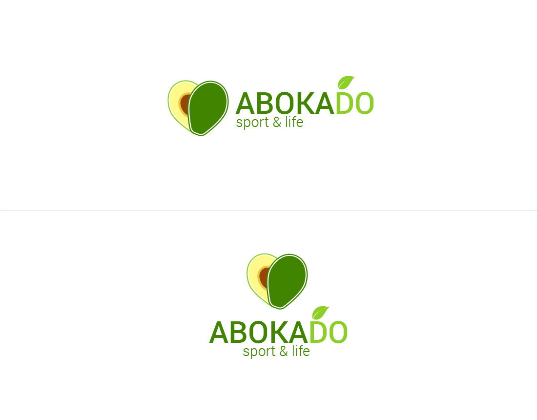 Дизайн логотипа для компании Авокадо