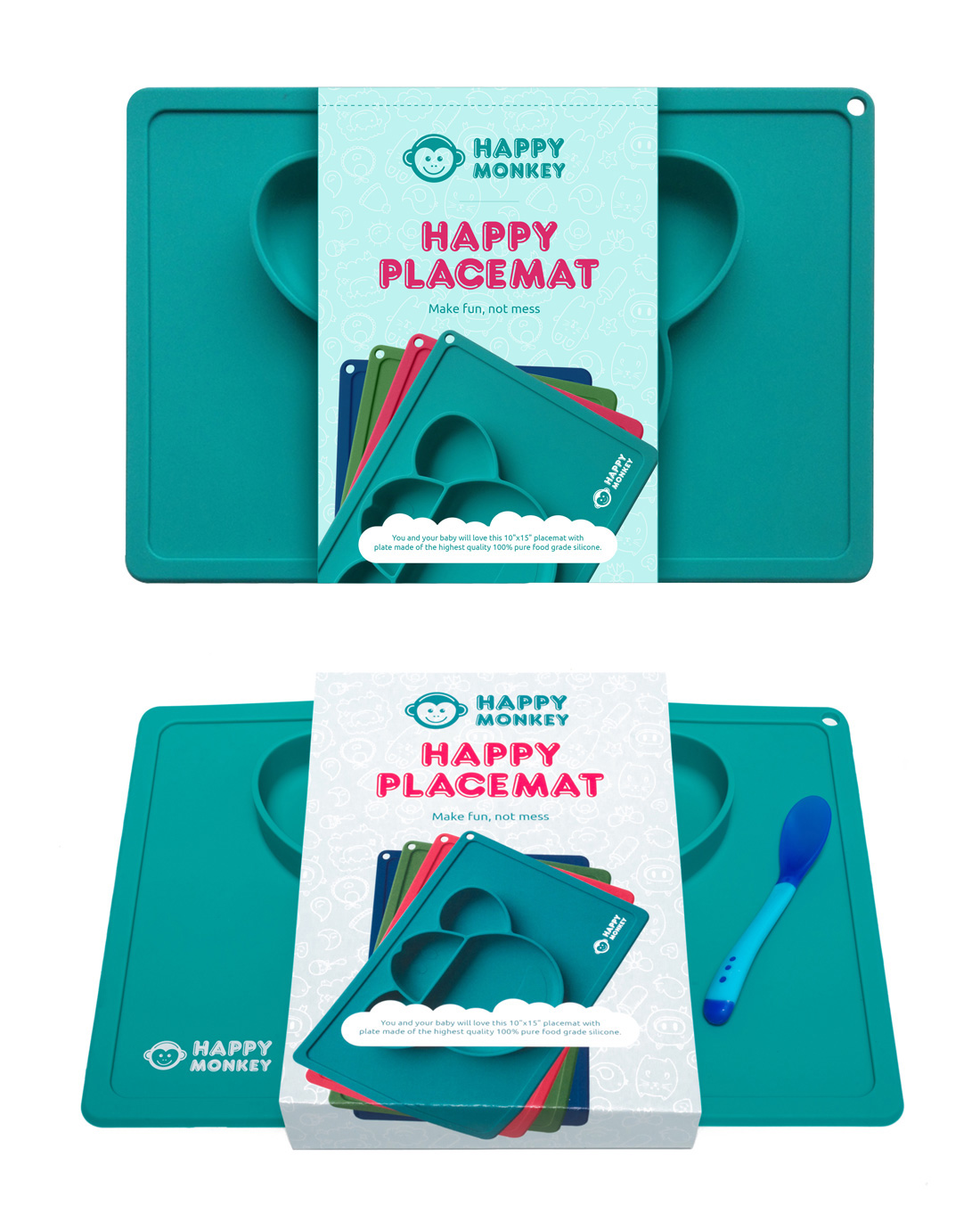 Happy Placemat package design